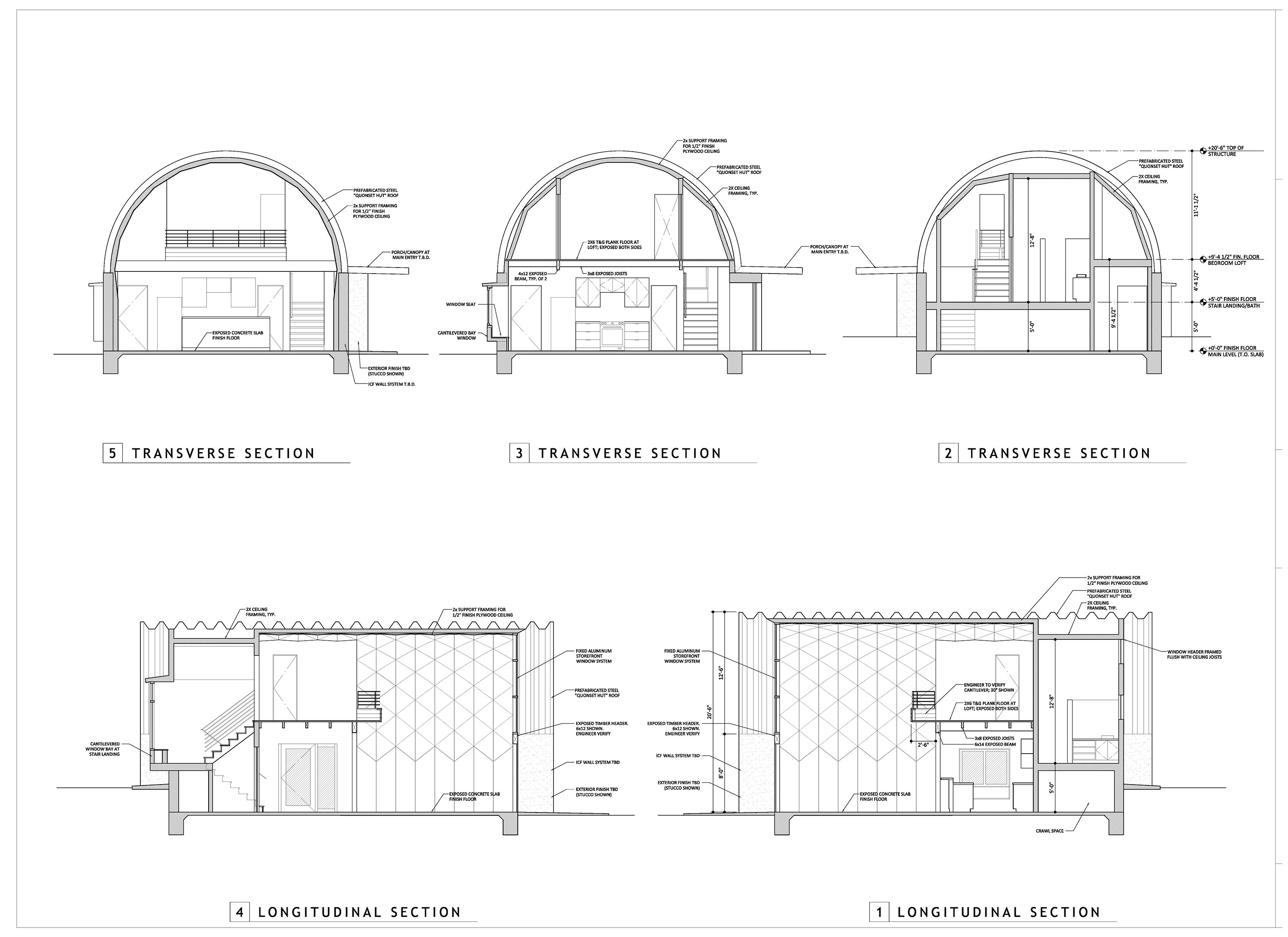 Quonset House Design Loft Guest House Clever Moderns