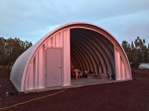 Wood Framing in a Metal Quonset Hut - Clever Moderns