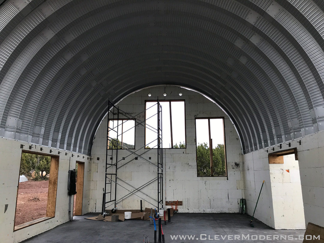 Quonset Loft House Build: Quonsetpalooza 3.0 - Clever Moderns