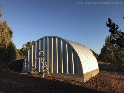 Quonset Hut #4: Q20 Storage Shed - Clever Moderns