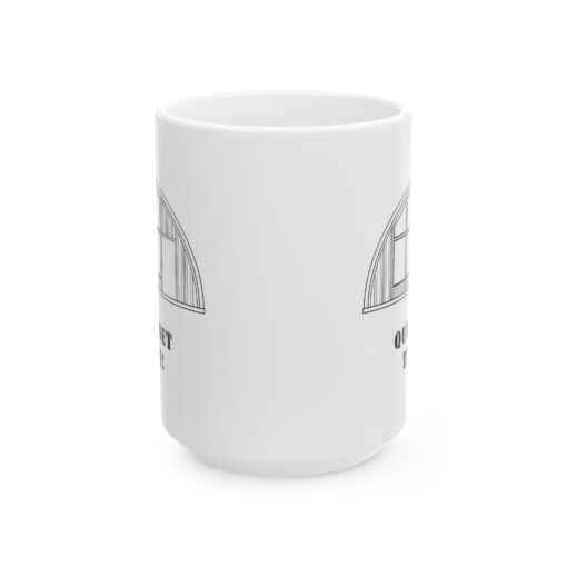 Quonset Time - Clever Moderns Logo Ceramic Mug - Image 5