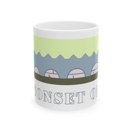 Quonset Sizes Ceramic Mug