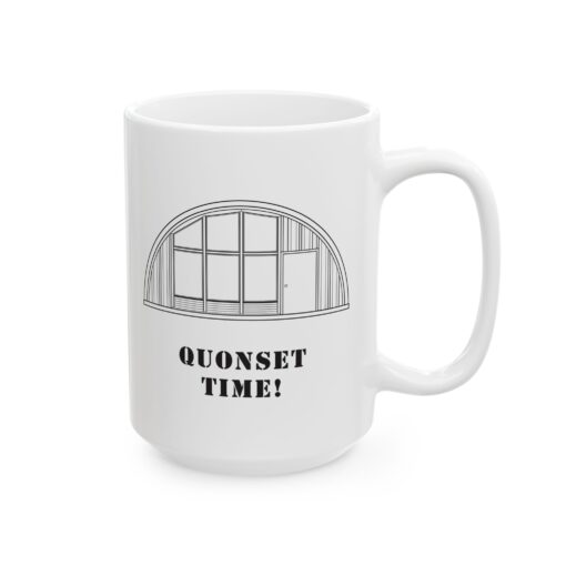 Quonset Time - Clever Moderns Logo Ceramic Mug - Image 8