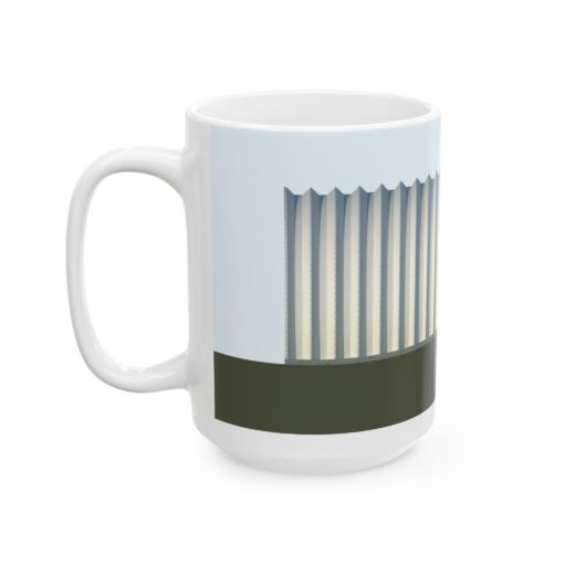 Quonset Hut Side Profile Ceramic Mug - Image 7