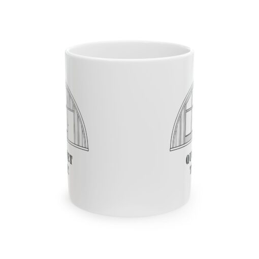 Quonset Time - Clever Moderns Logo Ceramic Mug - Image 2