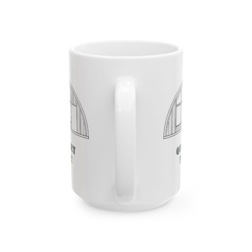 Quonset Time - Clever Moderns Logo Ceramic Mug - Image 6