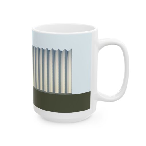 Quonset Hut Side Profile Ceramic Mug - Image 8