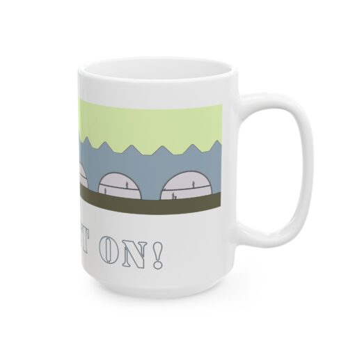 Quonset Sizes Ceramic Mug - Image 8