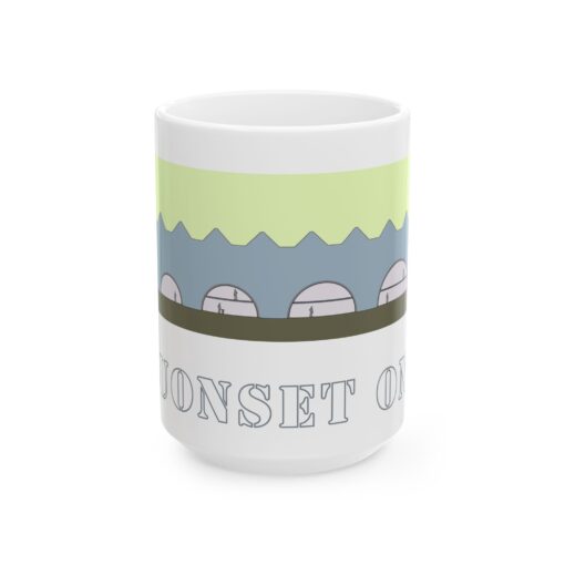 Quonset Sizes Ceramic Mug - Image 5