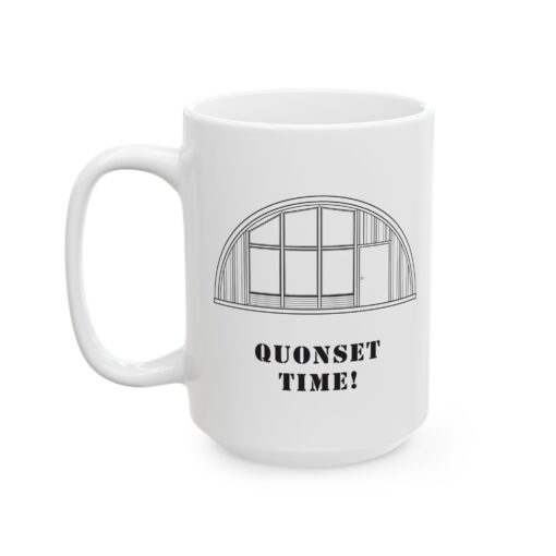 Quonset Time - Clever Moderns Logo Ceramic Mug - Image 7